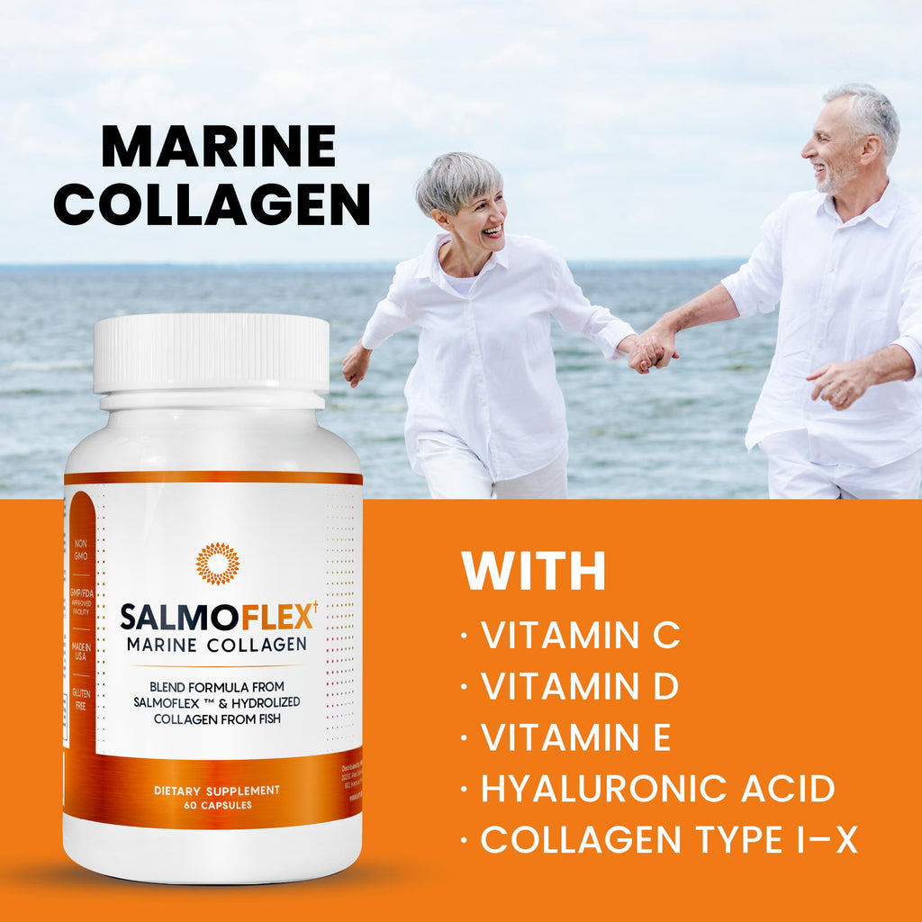 VITASEI Salmoflex Salmon Collagen Complex Hydrolized Fish Collagen