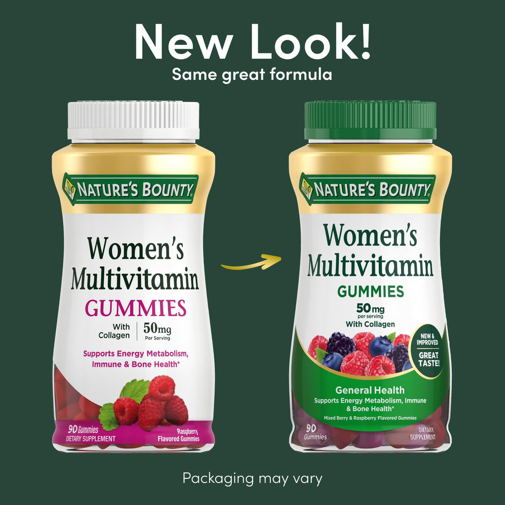 Nature's Bounty Women Multivitamin Gummies Mixed Berry - 90 Gummies - image 2