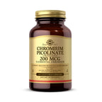 Solgar Chromium Picolinate 200 mcg - 180 Vegetable Capsules