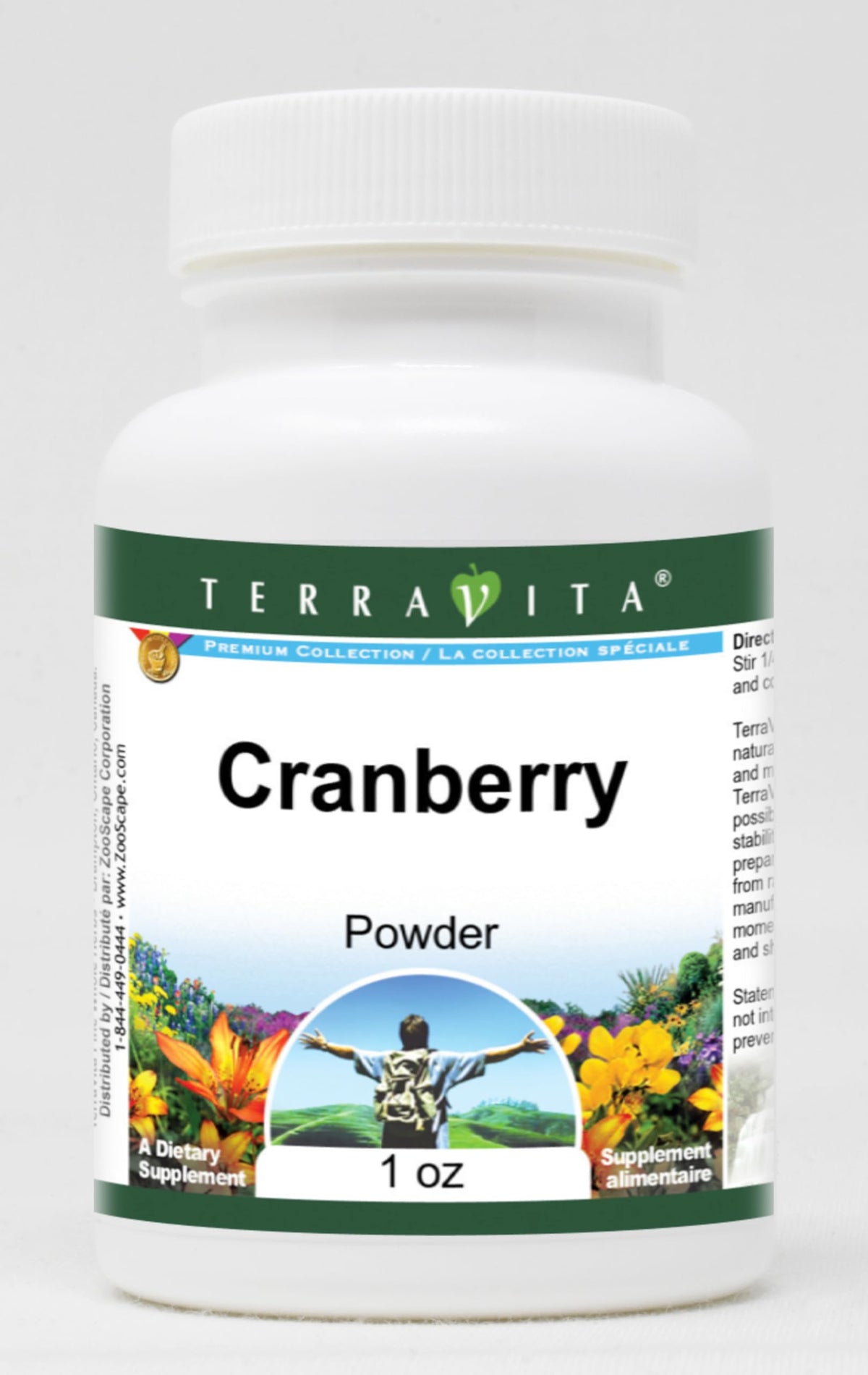 Terravita Cranberry Powder - 3 oz (3 Pack)