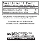 Windmill Magnesium Citrate 400 mg Tablets - 60 Count - image 2