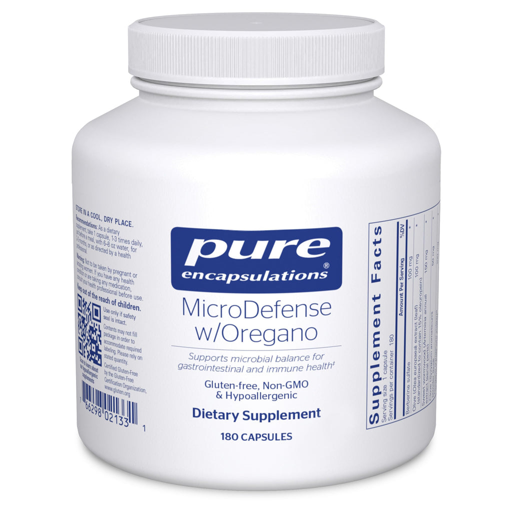 Pure Encapsulation Unflavored Capsules Microdefense Gastrointestinal