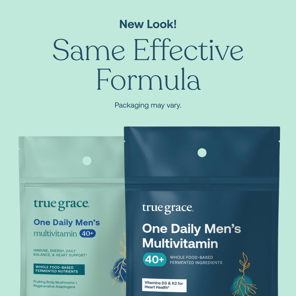 True Grace Men's 40+ One Daily Multivitamin Fermented Minerals