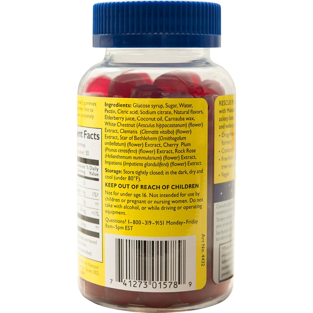 RESCUE Nighttime Sleep Aid Bundle - 3 Pack - image 11