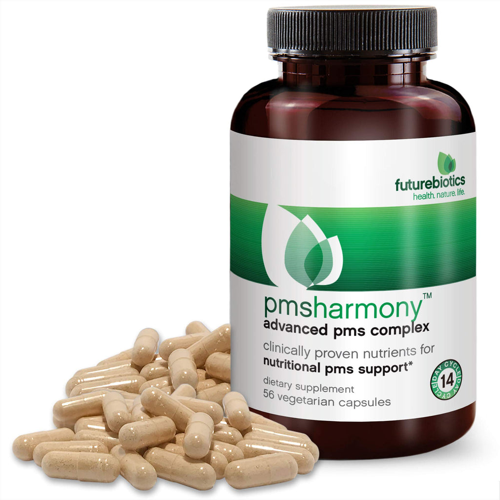 Futurebiotics PMSHarmony Vegetarian Capsules - 56 Count - image 3