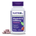 Natrol B12 5000 mcg Fast Dissolve Energy Metabolism - 200 Tablets