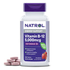 Natrol B12 5000 mcg Fast Dissolve Energy Metabolism - 200 Tablets