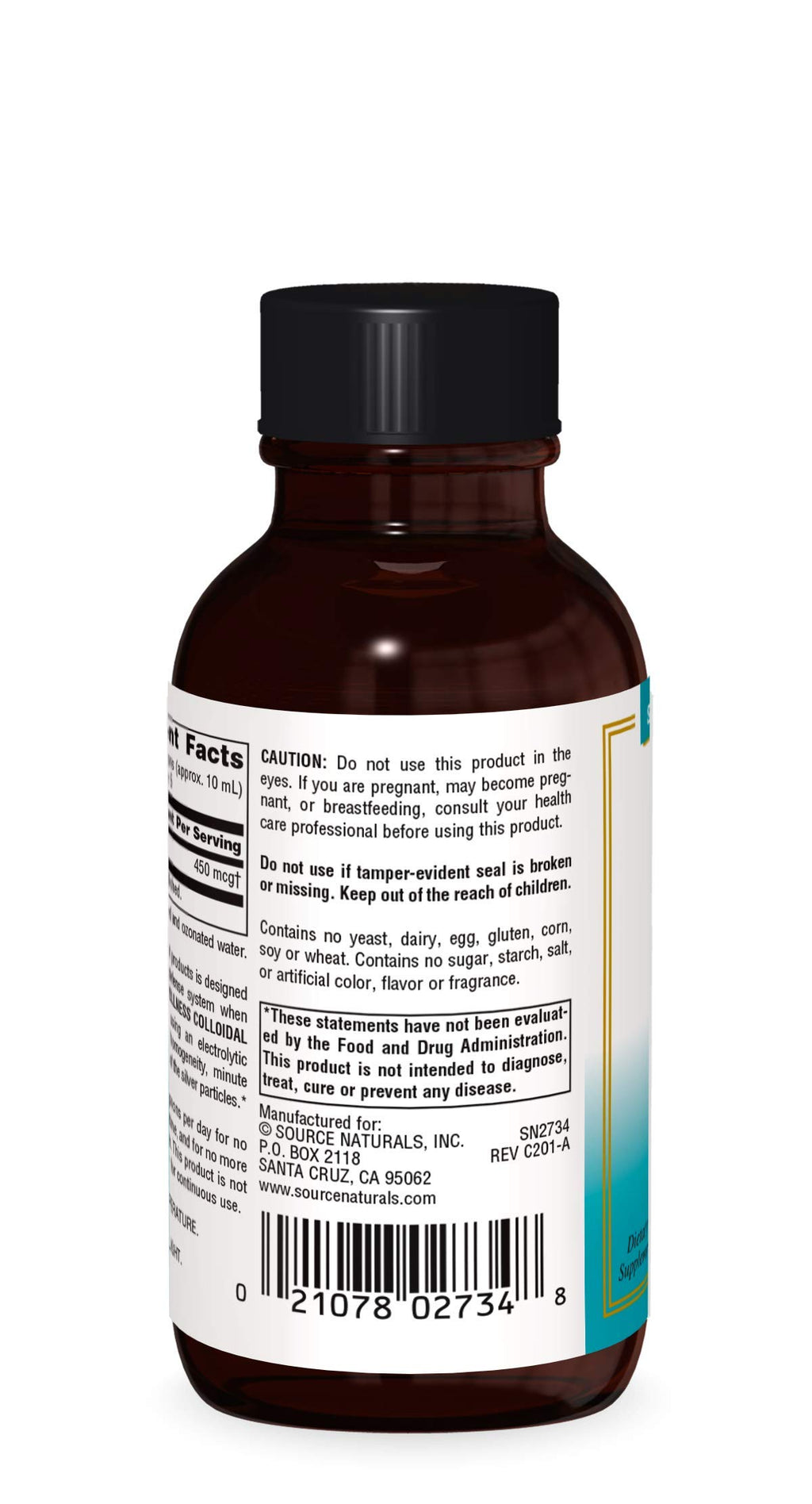 Source Naturals Wellness Colloidal Silver - 2 Fl Oz - image 2