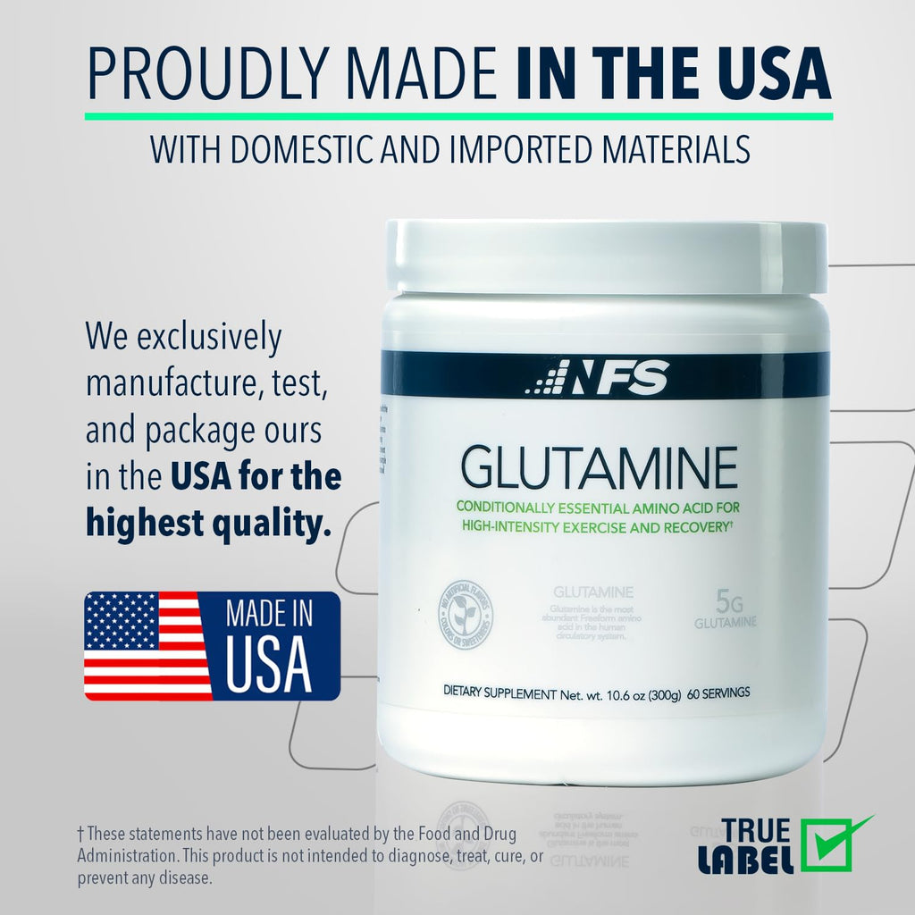 NF Sports Pure Glutamine Powder for Muscle Recovery - 300g - image 6