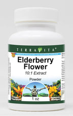Terravita Elderberry Flower 10:1 Powder - 1 oz