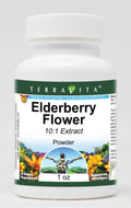 Terravita Elderberry Flower 10:1 Powder - 1 oz