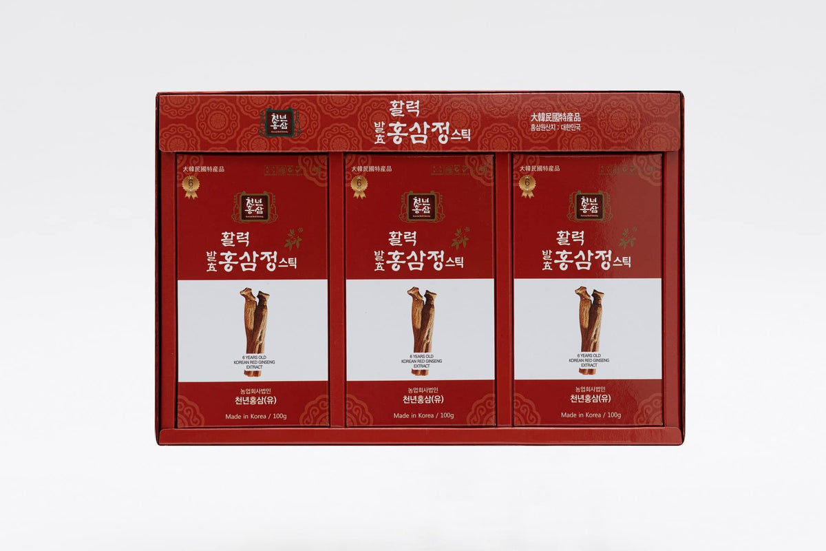 Generic Cheon-nyeon Red Ginseng Extract 6-Year Old Korean - 30 Sticks - image 2