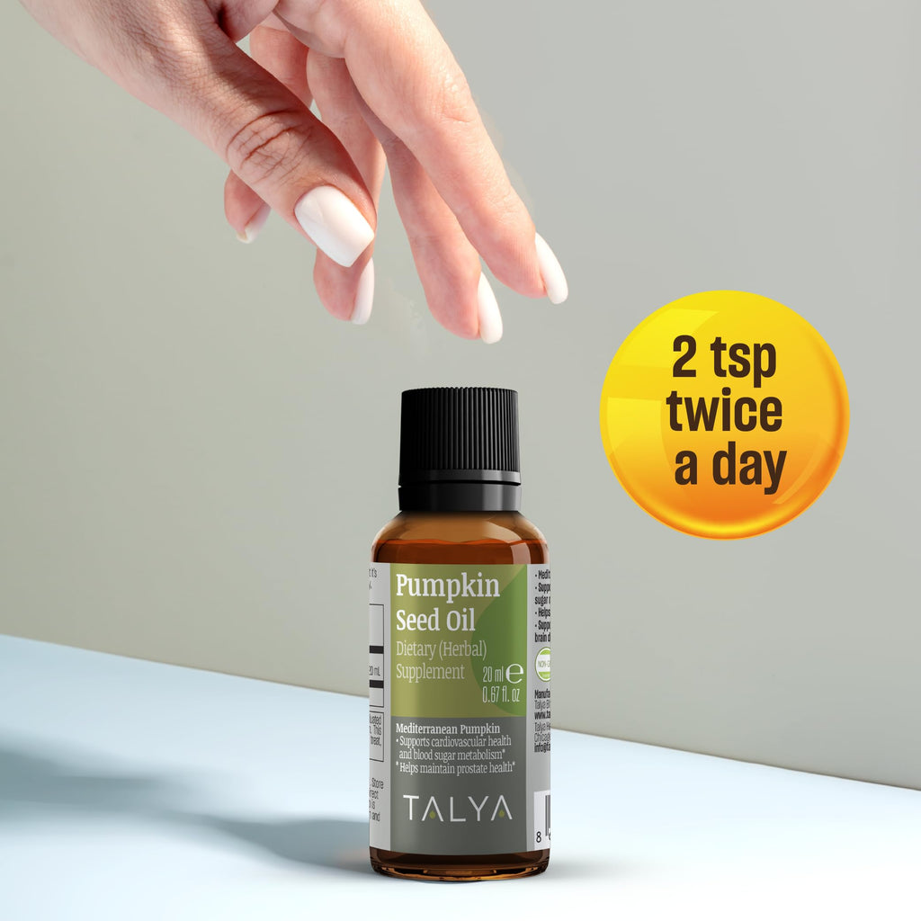 TALYA Pumpkin Seed Oil Liquid Drops for Prostate Health - 0.67 fl oz - image 4