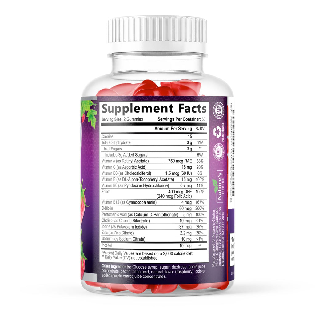 Nature's Choice Multivitamin Gummies 14-in-1 Formula - 120 Gummies - image 9