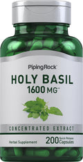 Piping Rock Holy Basil Supplement - 200 Capsules