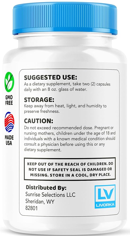 LIVORKA Bazopril Advanced Supplement Capsules - 180 Count - image 7