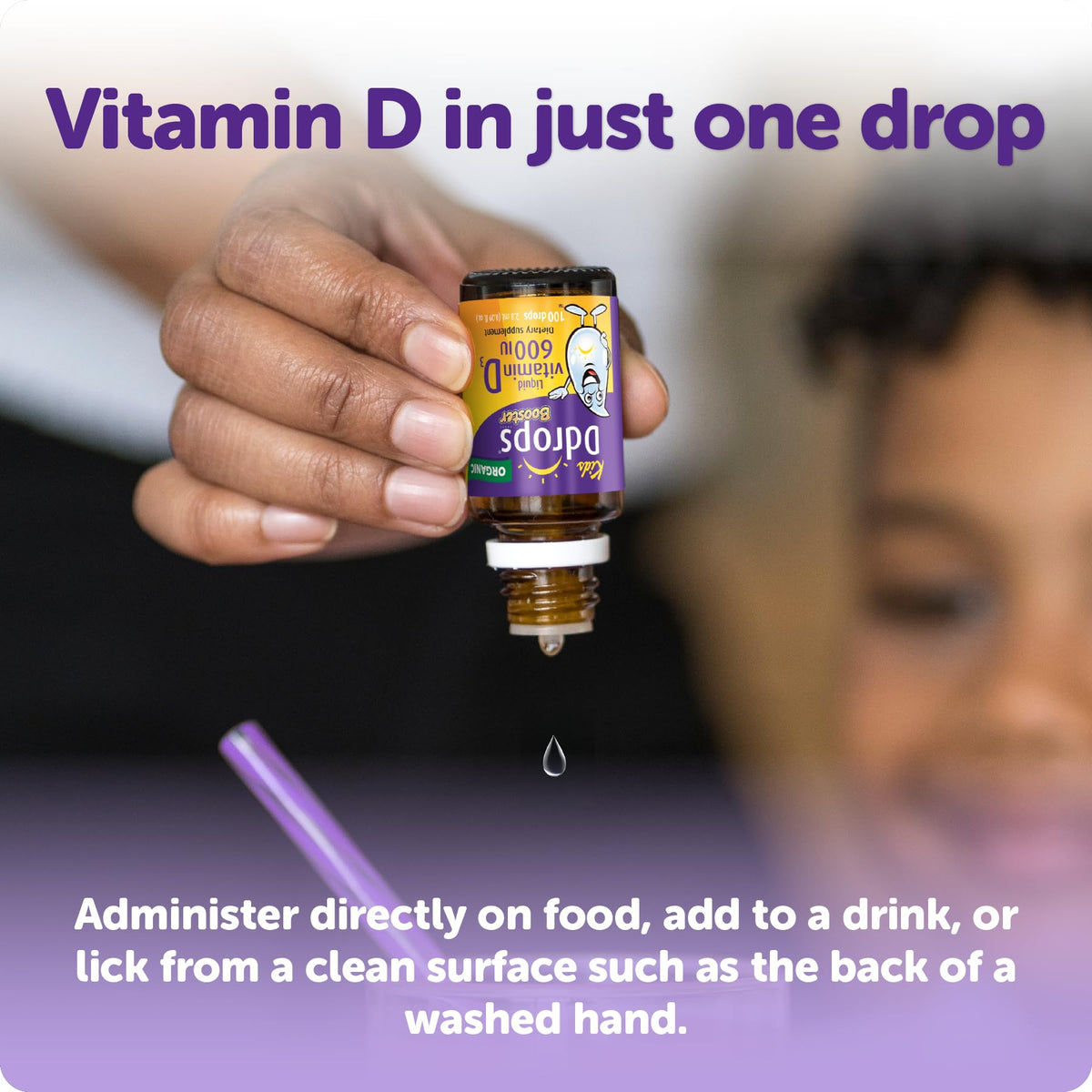 Ddrops Kids Booster 600 IU Vitamin D Liquid - 100 Drops - image 5