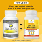 PurMEDICA Urcinol Uric Acid Supplement for Joint Support - 60 Capsules - image 2