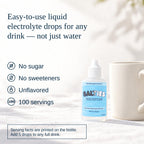 Salties Electrolyte Drops l Unflavored Electrolyte Drip Drops