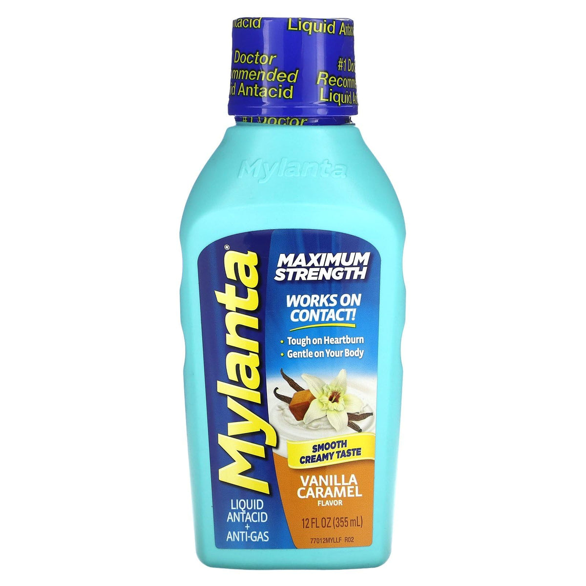 Mylanta Max Strength Liquid Antacid & Gas Relief - 12 Fl Oz