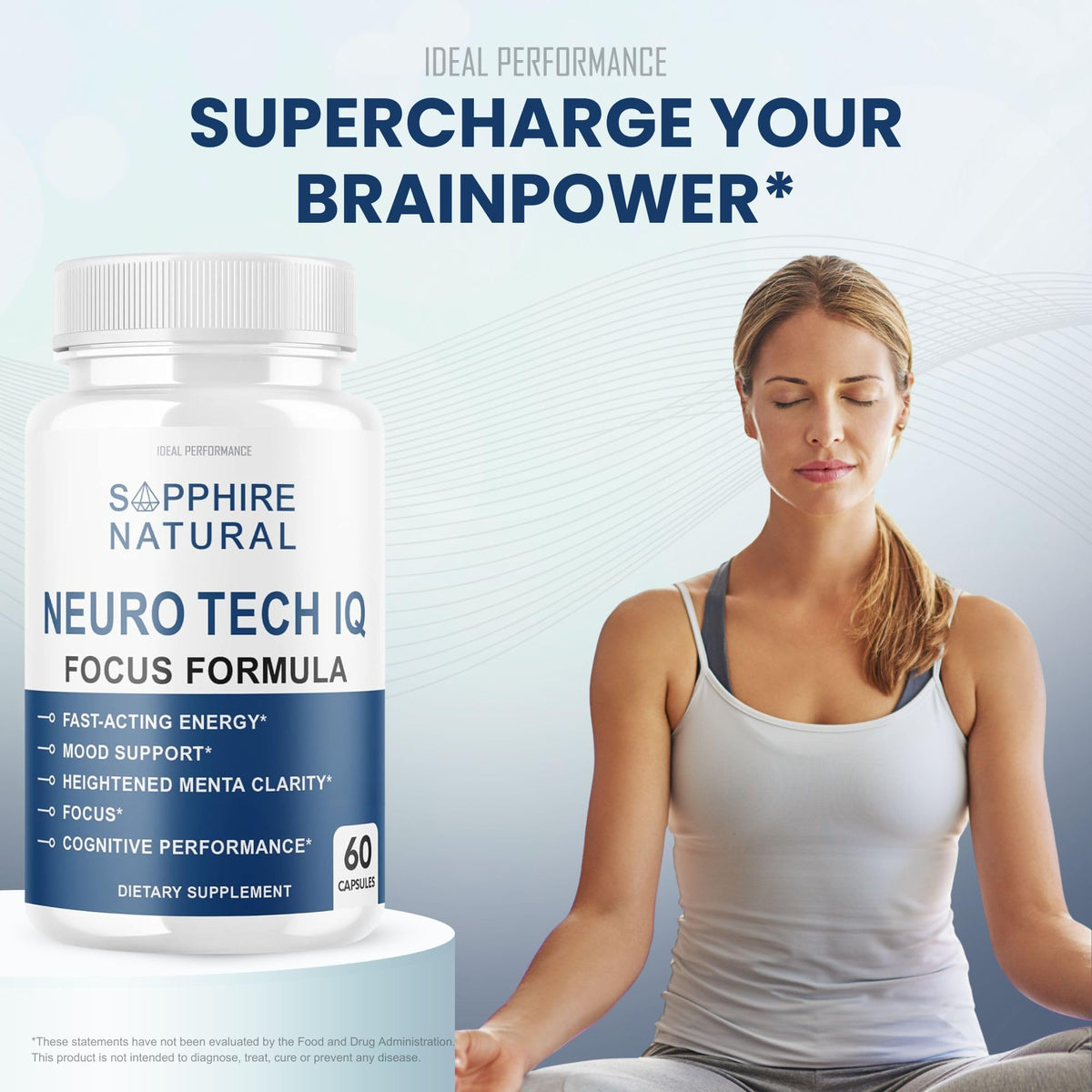 IDEAL PERFORMANCE Neuro Tech IQ Capsules Brain Health & Memory Support - image 4