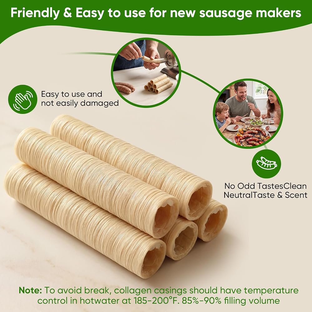 FAIRSKY Edible Drying Sausage Casing