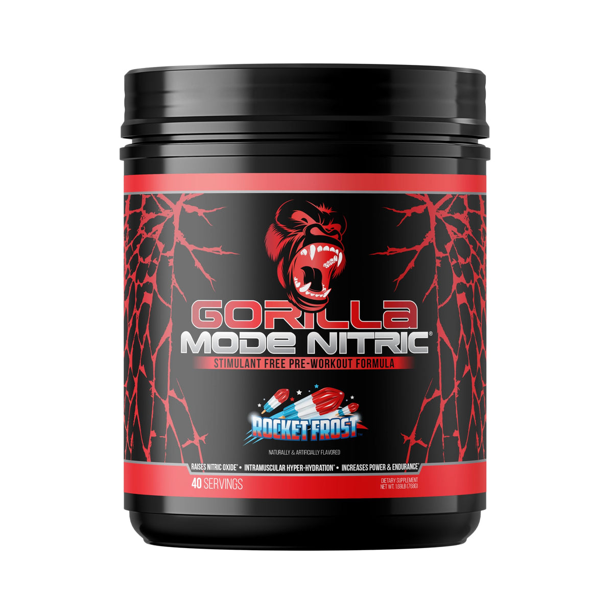 Gorilla Mode Nitric Stimulant Free Pre-Workout