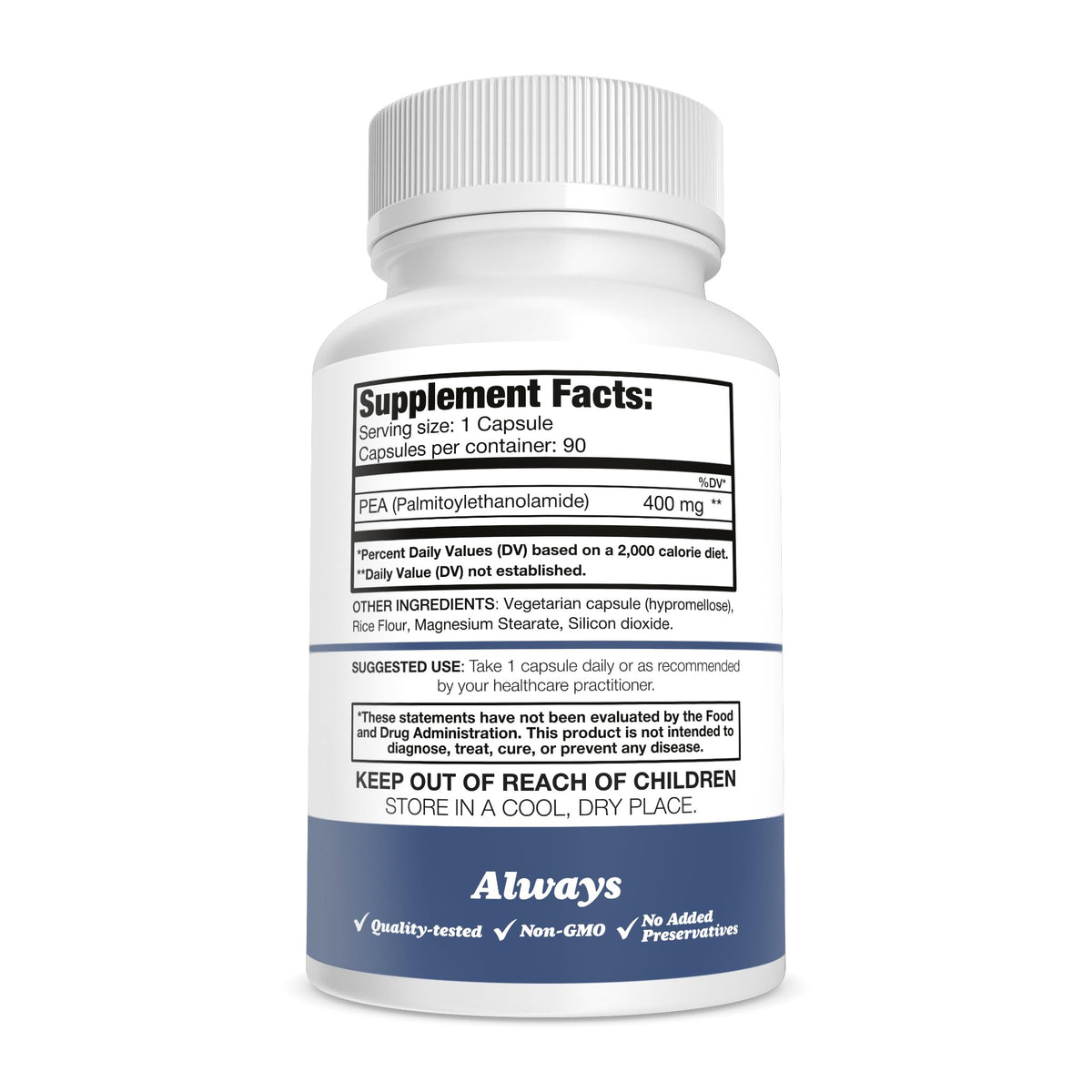 Pure Nootropics Palmitoylethanolamide 400 mg - 90 Capsules - image 2