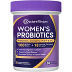 Doctor's Recipes Probiotics for Women 100 Billion CFU - 30 Vegan Capsules