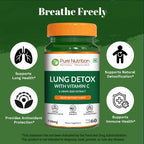 Pure Nutrition Lung Health Supplement Herbal Support - 60 Capsules - image 4