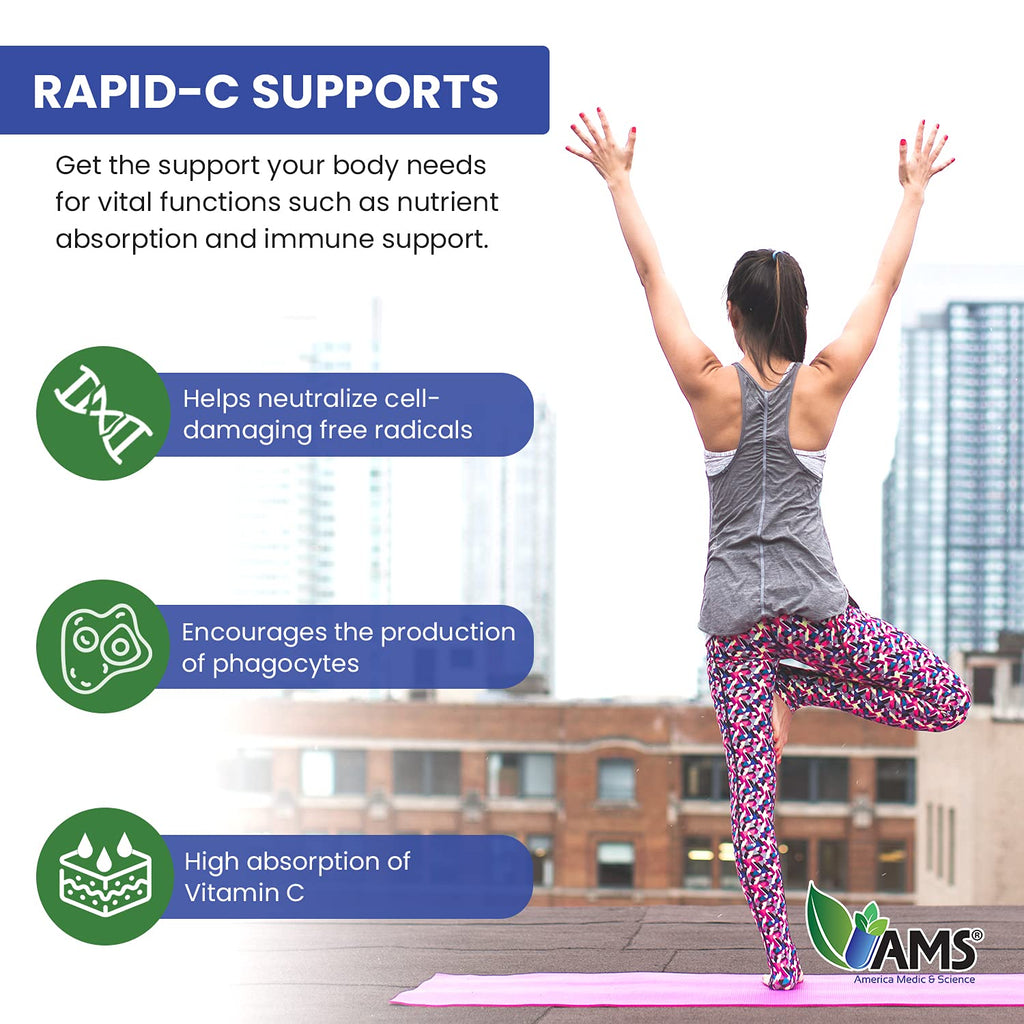 America Medic & Science Rapid-C 500mg Supplement - Vitamin C