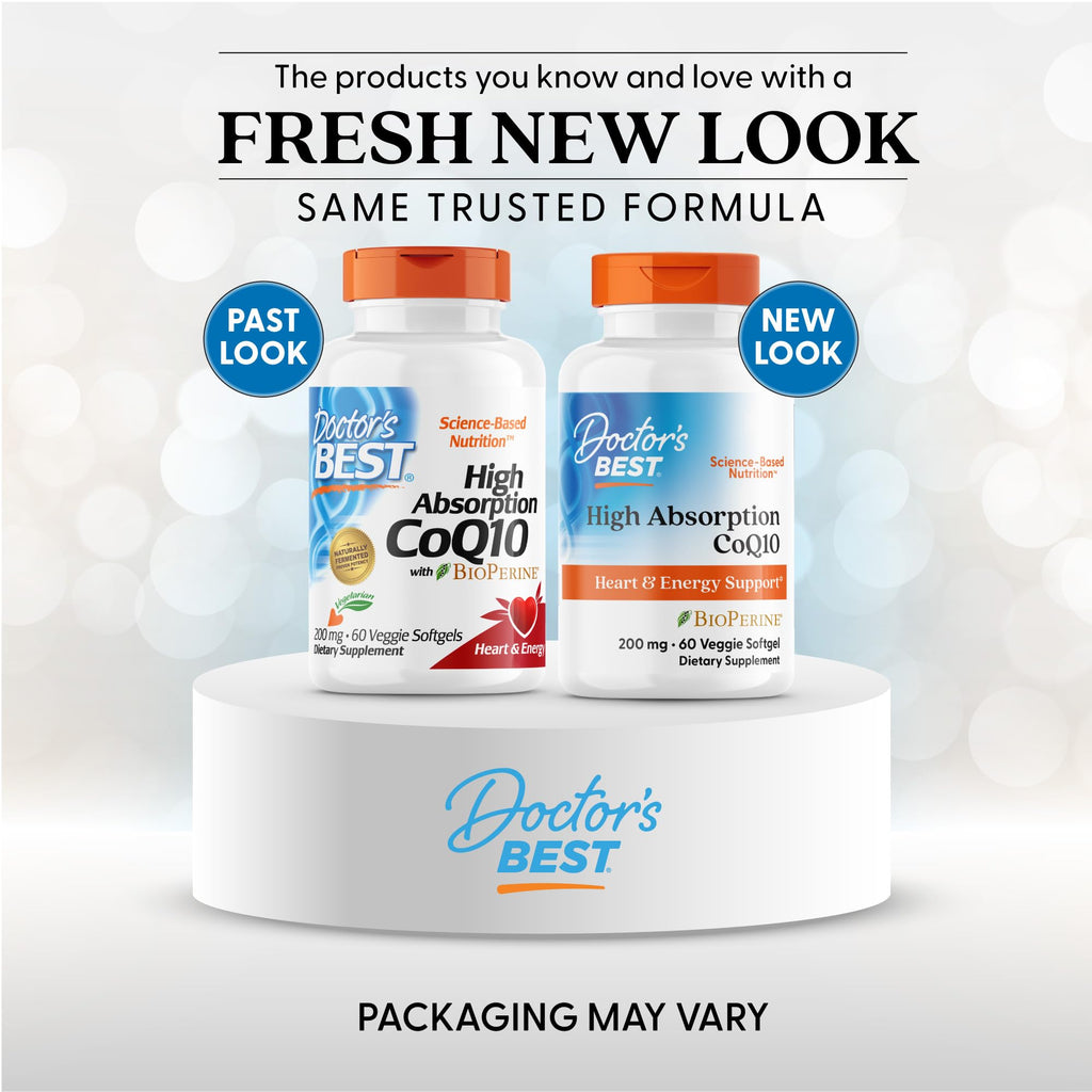 Doctor's Best High Absorption CoQ10 200mg - 60 Vegetarian Softgels - image 2