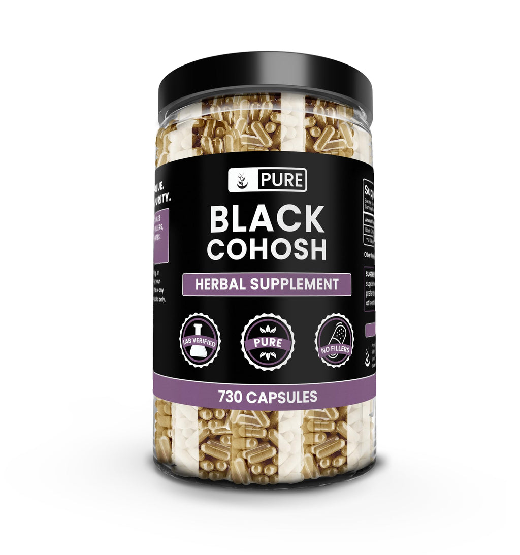 PURE ORIGINAL INGREDIENTS Black Cohosh No Magnesium Or Rice Fillers