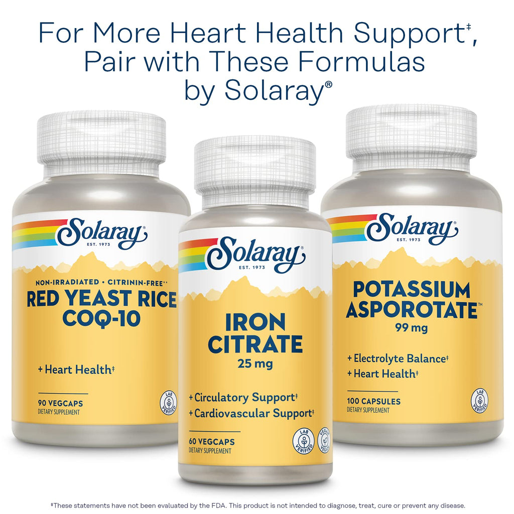 SOLARAY Pure CoQ-10 200 mg Heart & Energy Support - 30 Vegetarian Capsules - image 6