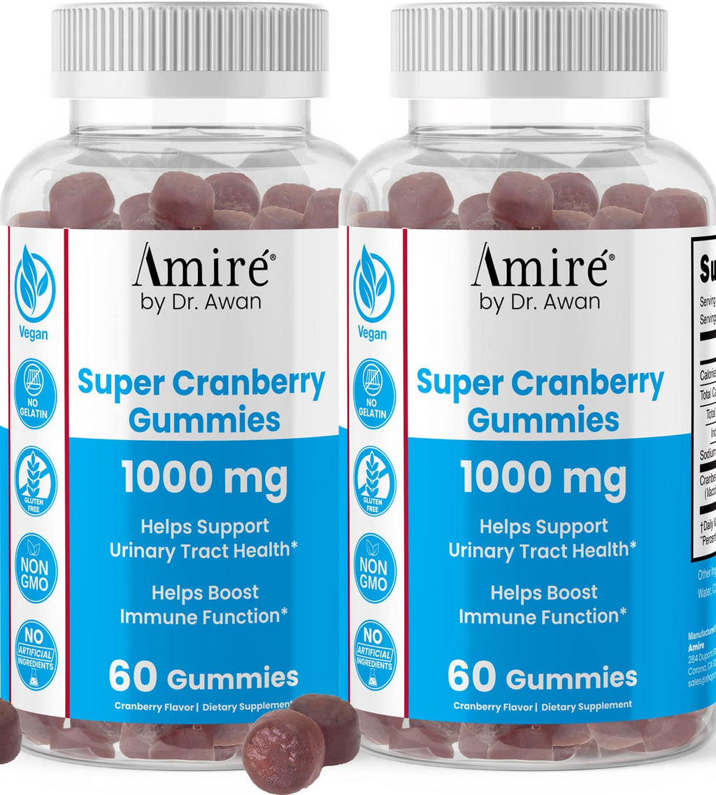 Amire by Dr. Awan Super Cranberry Gummies Bundles