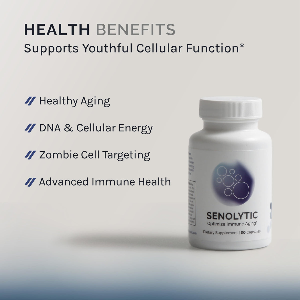 InfiniWell Senolytic Longevity Supplements - 30 Capsules - image 2