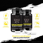 rize labs Savannah Black Surge Pills for Men - 120 Capsules - image 6