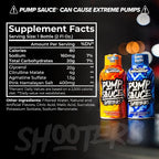 Pump Sauce Pre-Workout Shooters Sour Gummy Worms & Peach - 12 Pack - image 3