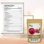 ORGANIC ZING Organic Beetroot Powder - 227g - image 5