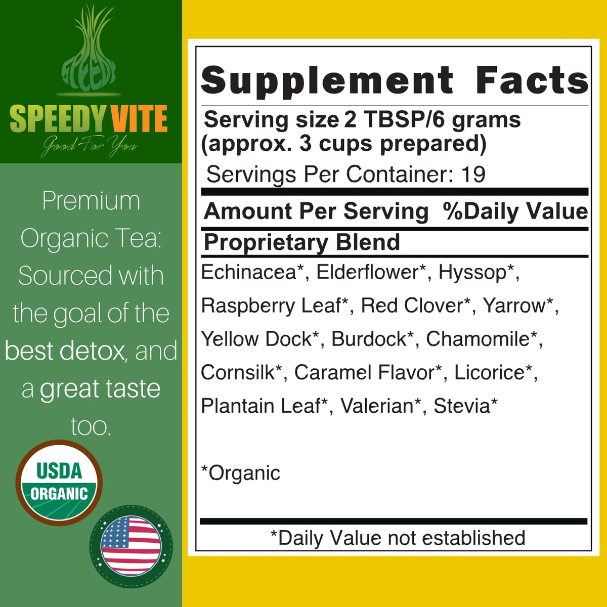 SpeedyVite Blood Lifeboost Tea Herbal Blend - 4 oz - image 3