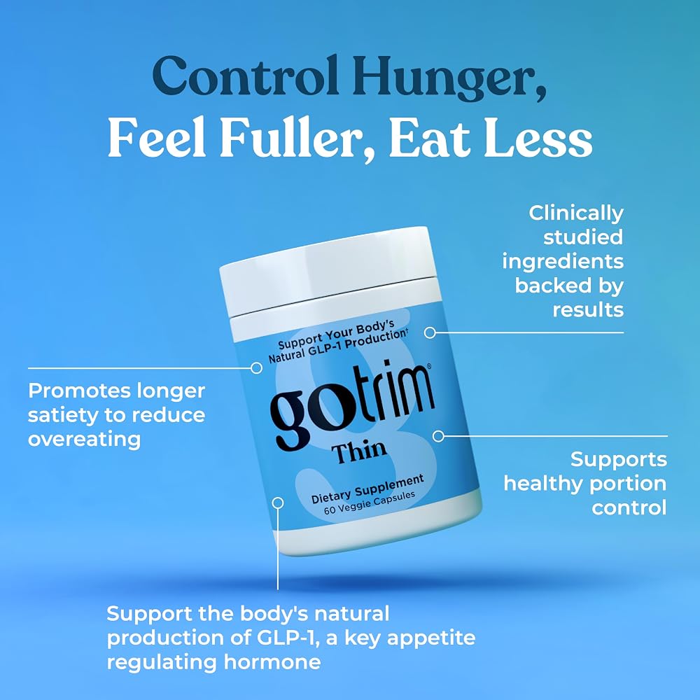 TLS GoTrim Thin Satiety and Metabolic Support - 60 Capsules - image 2
