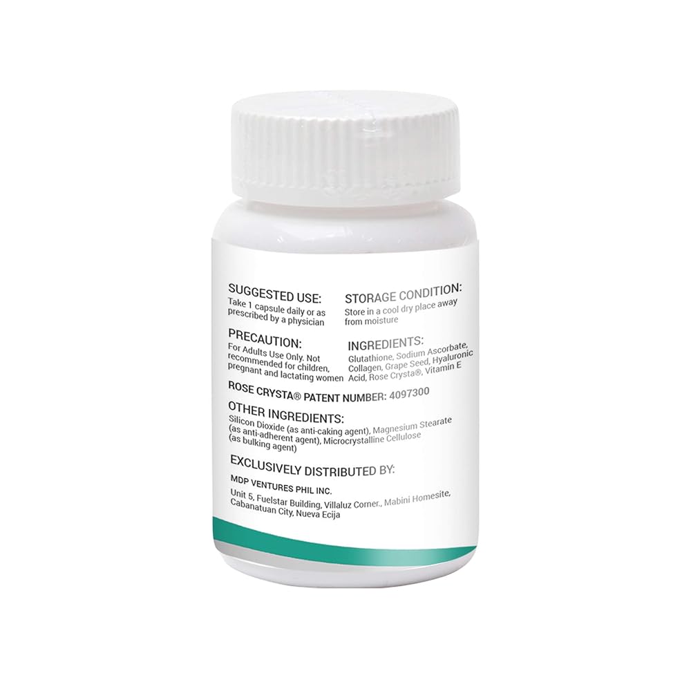 Mdpworldusa Kirei Glutathione Skin Whitening Capsule - 150 Capsules - image 2
