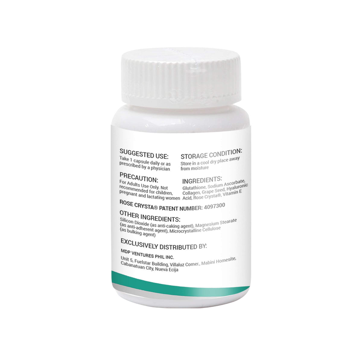 Mdpworldusa Kirei Glutathione Skin Whitening Capsule - 150 Capsules - image 2