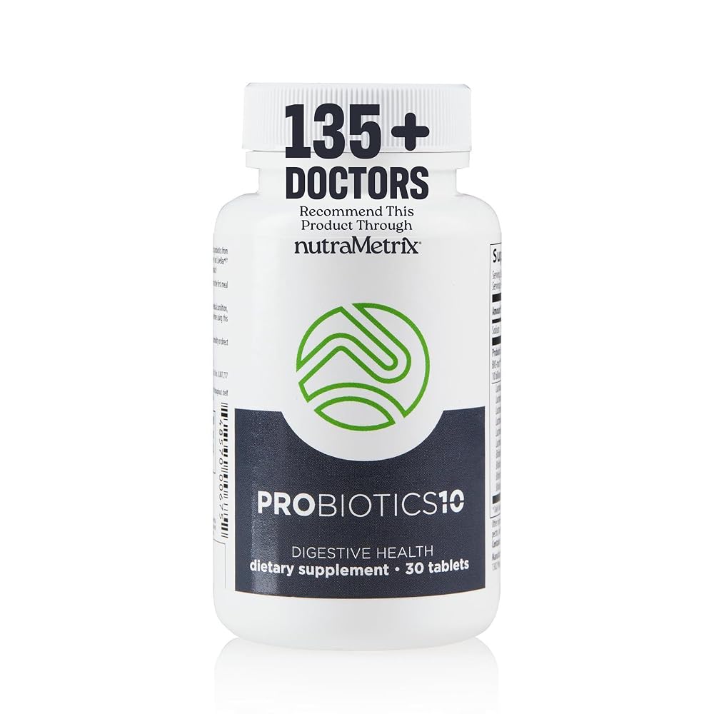 NutriClean Probiotics-10 Probiotic Supplement - 30 Tablets