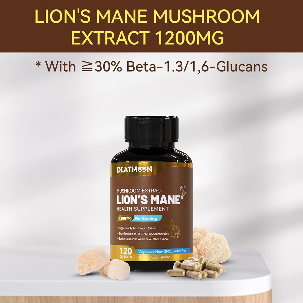 DIATMOON Lion’s Mane Supplement