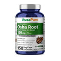 NusaPure Osha Root 1500mg Extract - 150 Vegetarian Capsules