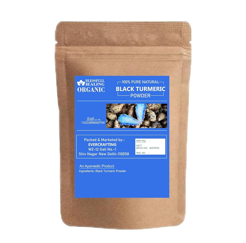 Blessfull Healing Organic Black Turmeric Powder - 200g - image 2