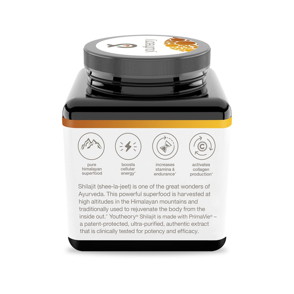 Youtheory Shilajit 500 mg - 60 Vegetarian Capsules - image 10