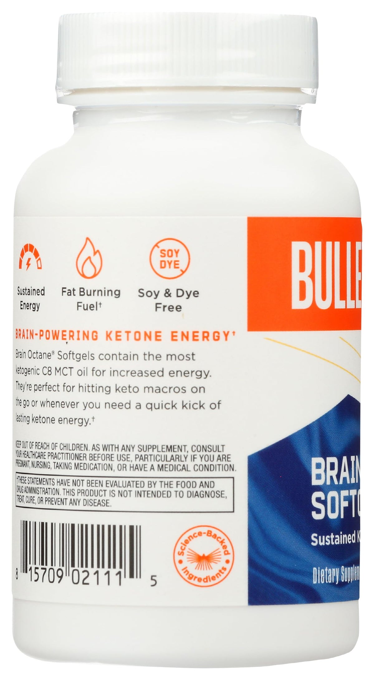 Bulletproof Brain Octane C8 MCT Oil Softgels - 60 Softgels - image 4