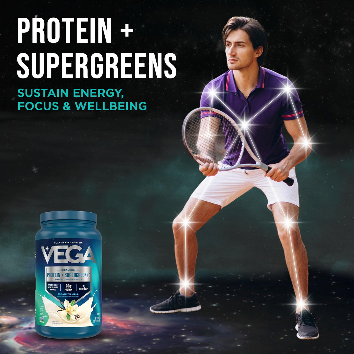Vega Protein and Greens Protein Powder